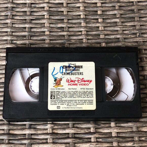 Chip 'N' Dale Rescue Rangers: Crimebusters VHS 1991 - Picture 4 of 4